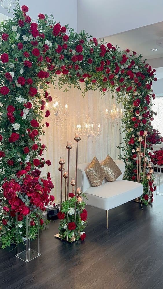 Minimalist Nikkah Arch